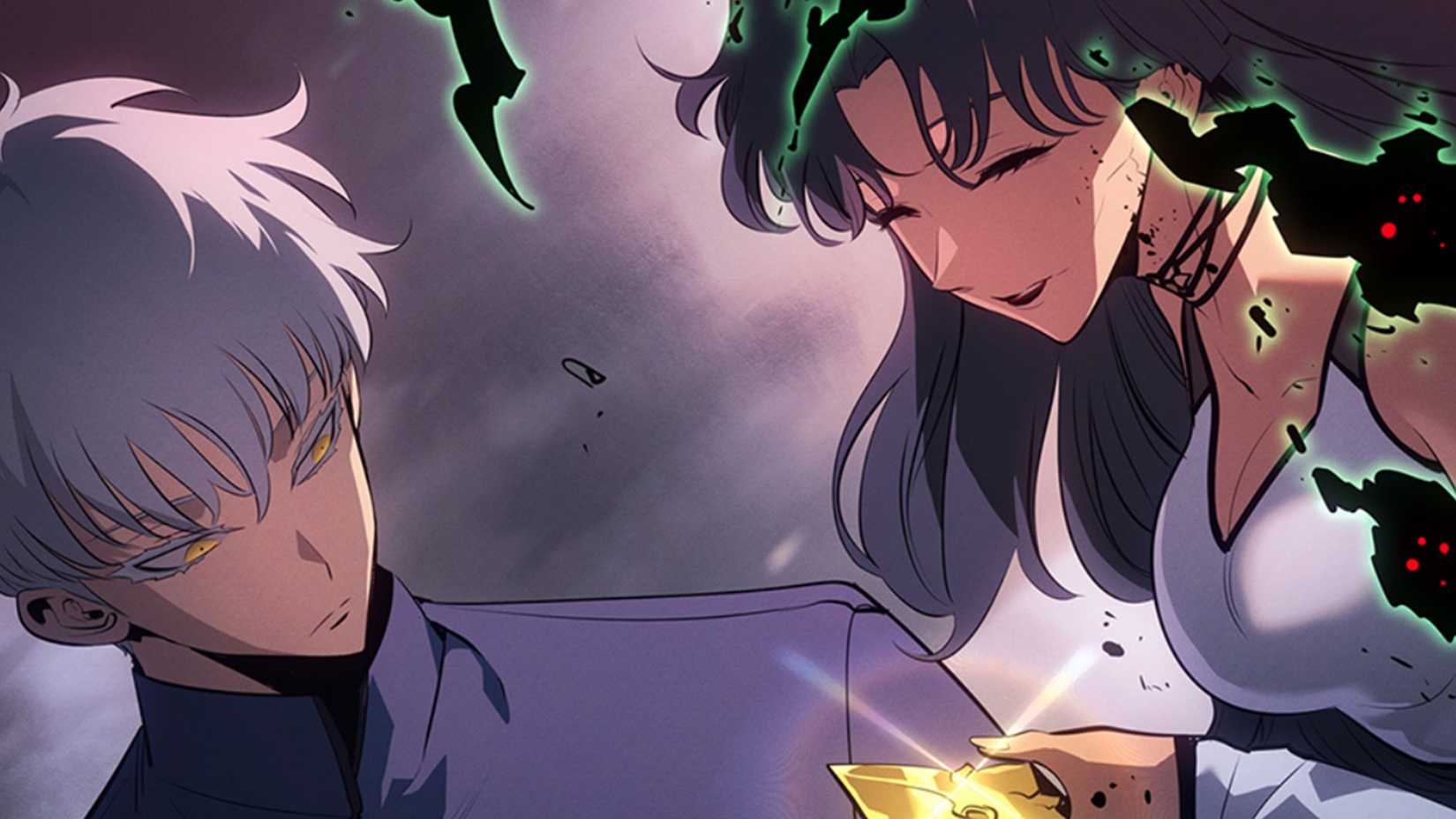 Tiel the Apostle of Itarim with Arsha the Monarch in Solo Leveling: Ragnarok