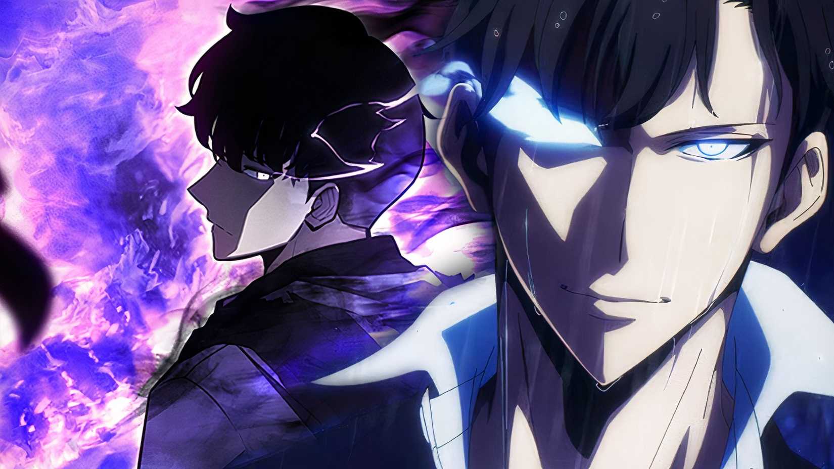 Sung Jinwoo aura farming in Solo Leveling anime Season 2 and the manhwa