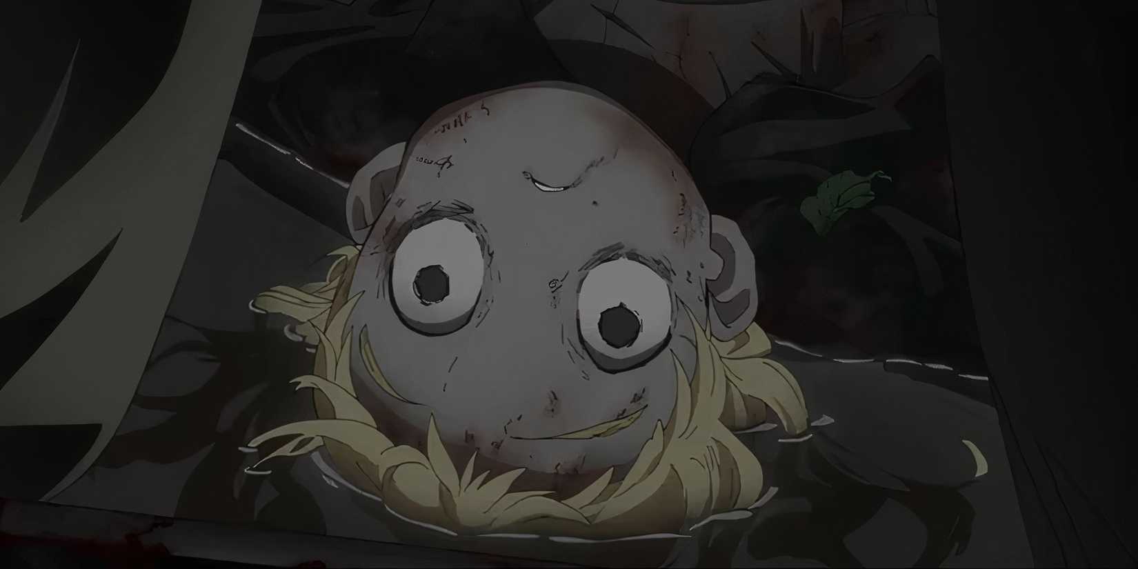 Conny lies dead in The Promised Neverland Season 1, Episode 1