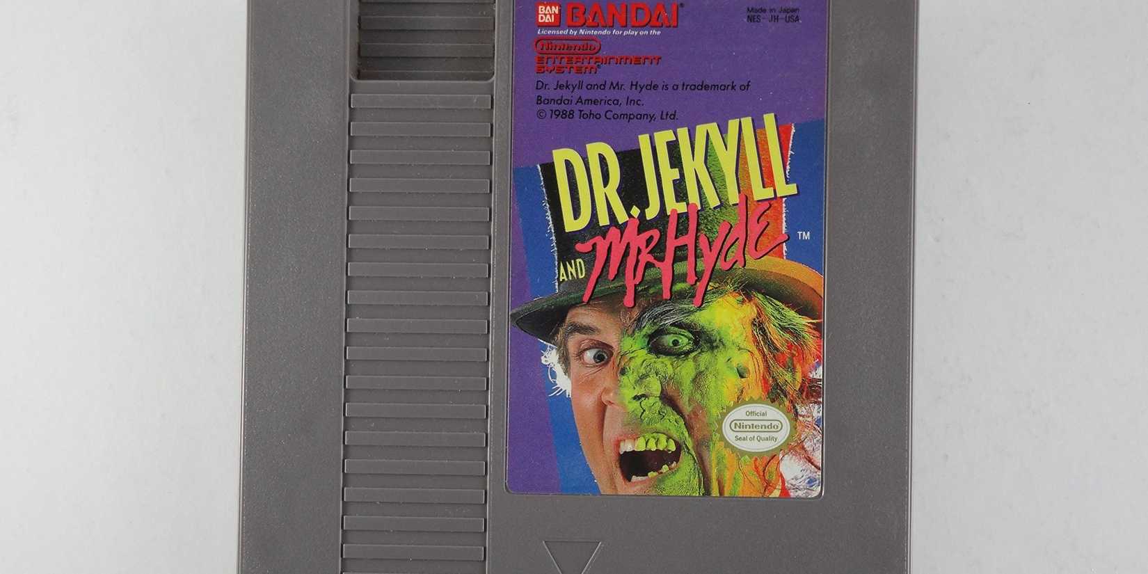 Dr Jekyll and Mr Hyde NES cartridge