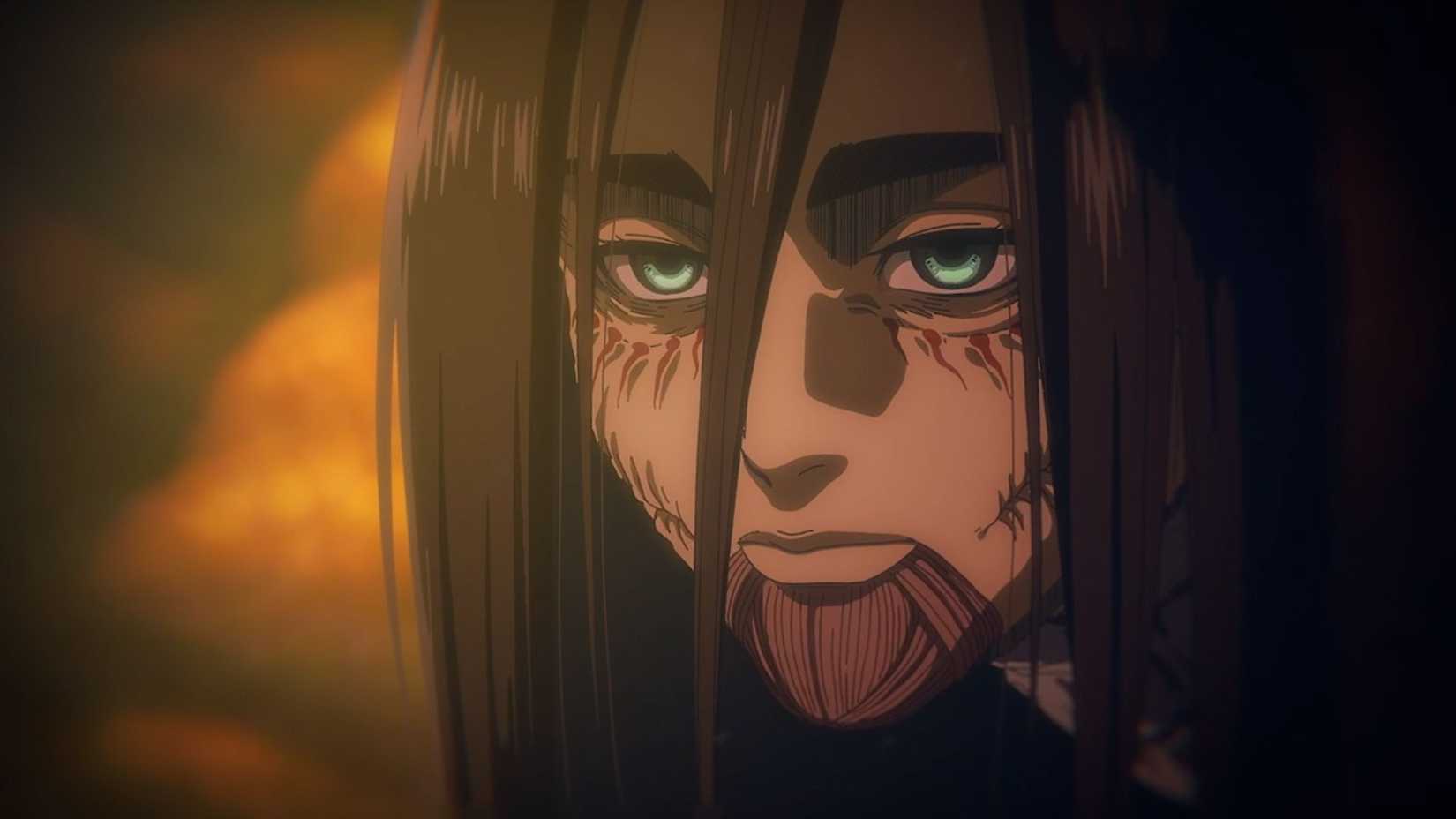 Eren Yaeger's final transformation in Attack on Titan the Movie The Last Attack