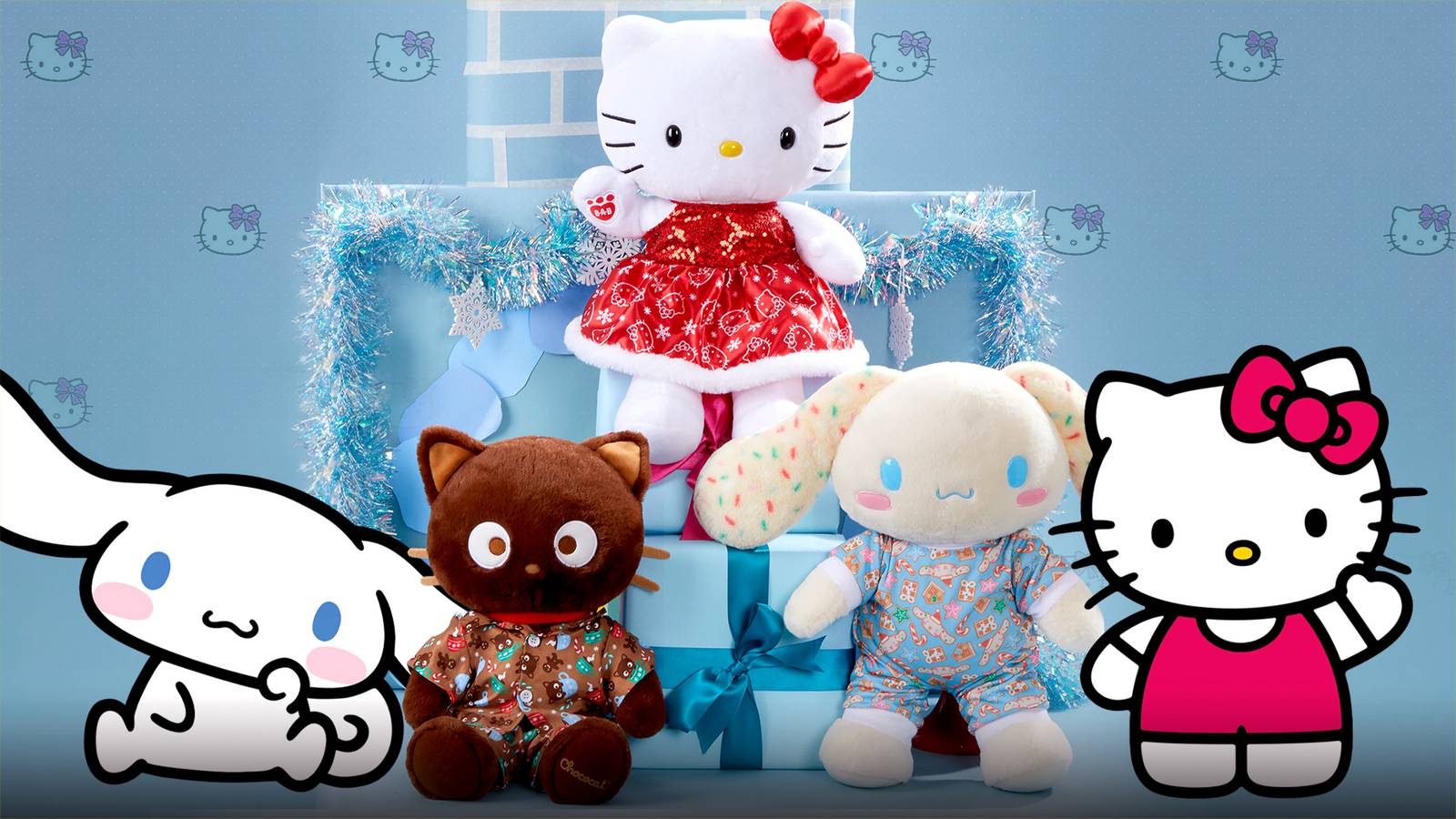 Hello Kitty & Friends Go Sweet for Christmas With New Build-A-Bear Holiday Plush Collection Hello Kitty & Friends Go Sweet for Christmas With New Build-A-Bear Holiday Plush Collection