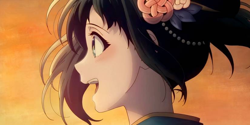 Inako from Sparks of Tomorrow looking ahead in excitement