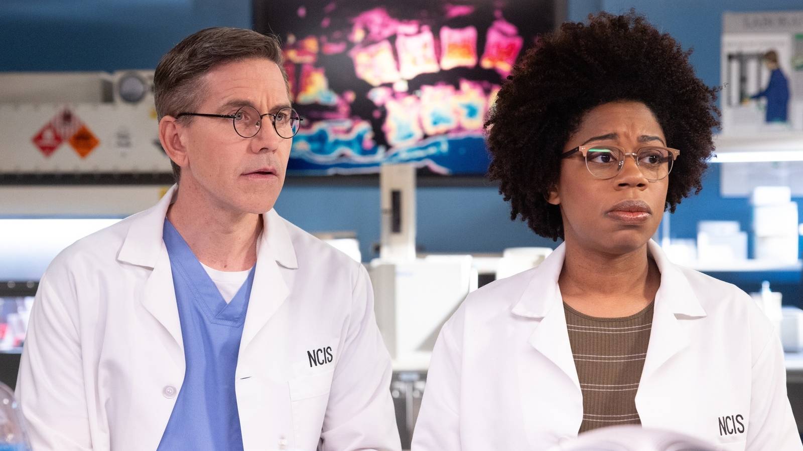 NCIS HD Wallpaper Featuring Iconic Characters, image size:1600x900