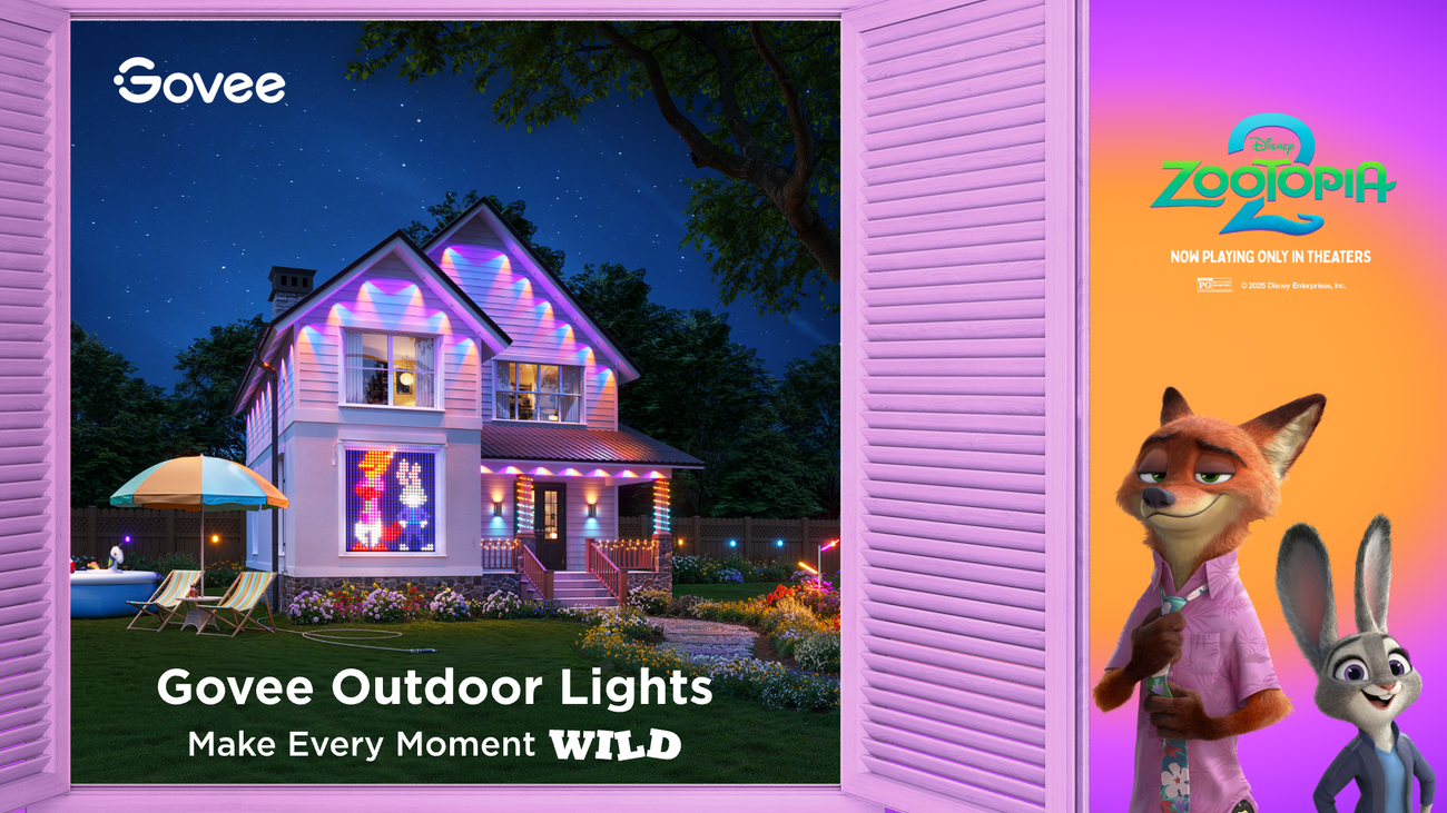 Zootopia Stop Light Govee Collaborates with Disney’s Zootopia 2 to Bring Magical Light to ...
