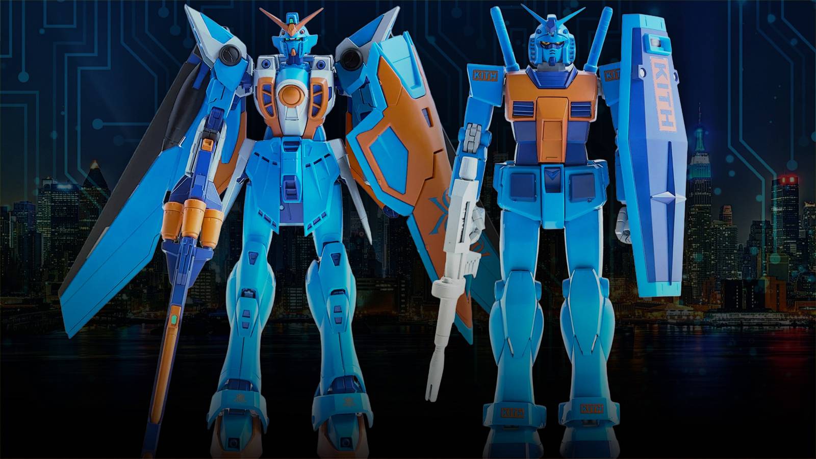 Gundam Takes on New York for Special U.S. Christmas Gunpla Release