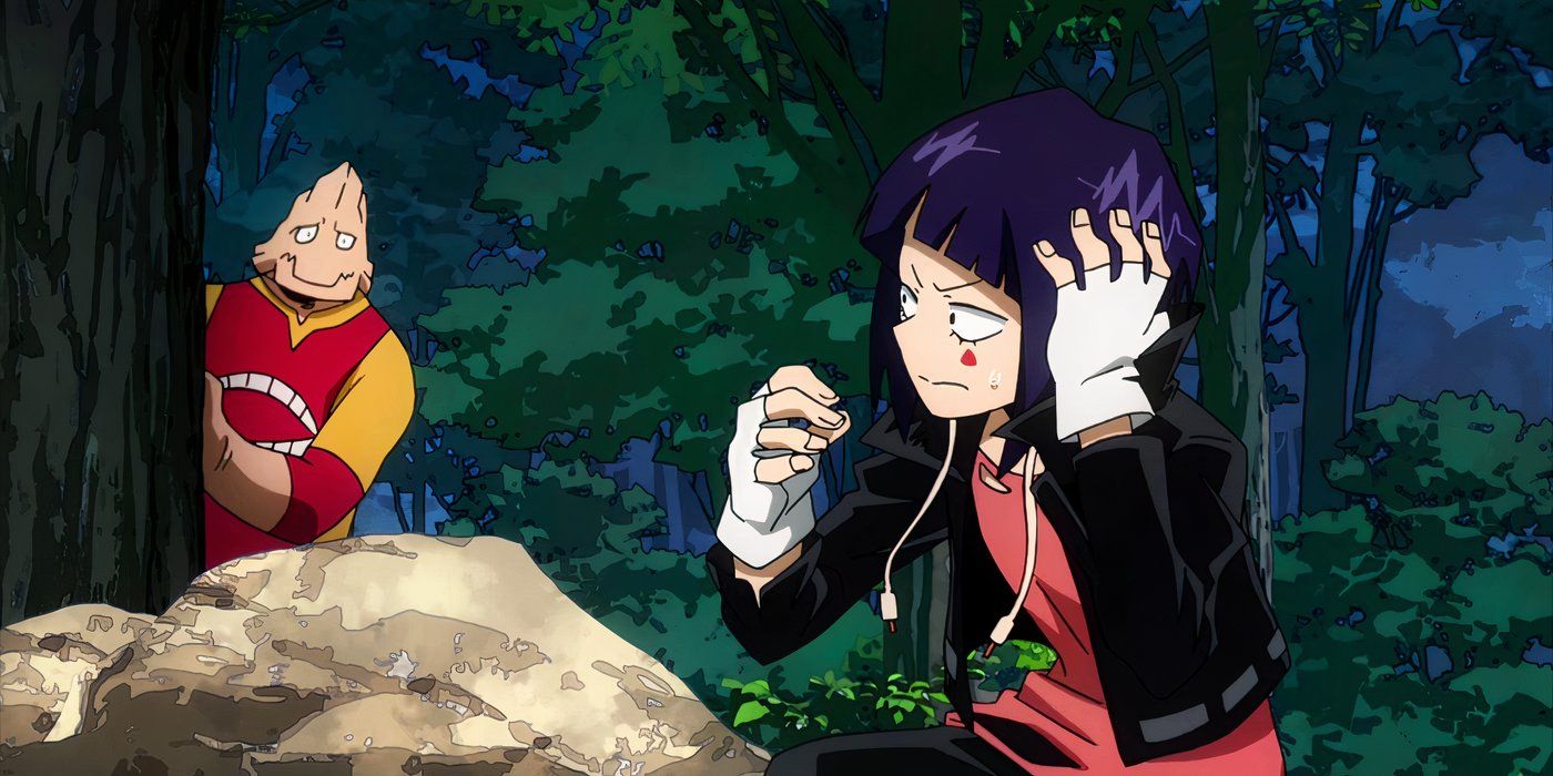 Koda e Jirou em My Hero Academia