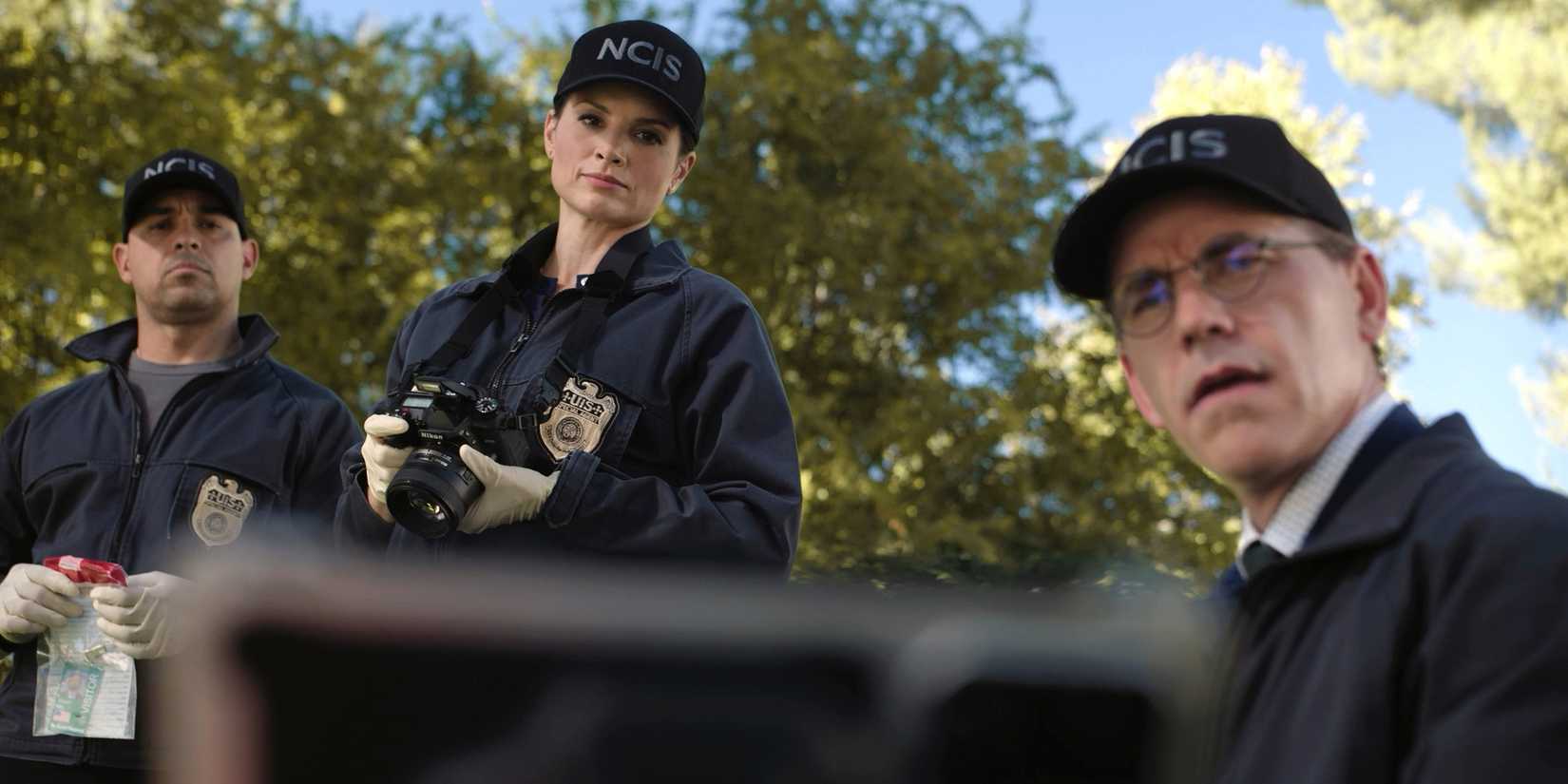 Nick Torres (Wilmer Valderrama) Jessica Knight (Katrina Law) and Jimmy Palmer (Brian Dietzen) in NCIS Season 23 Episode 8 Stolen Moments