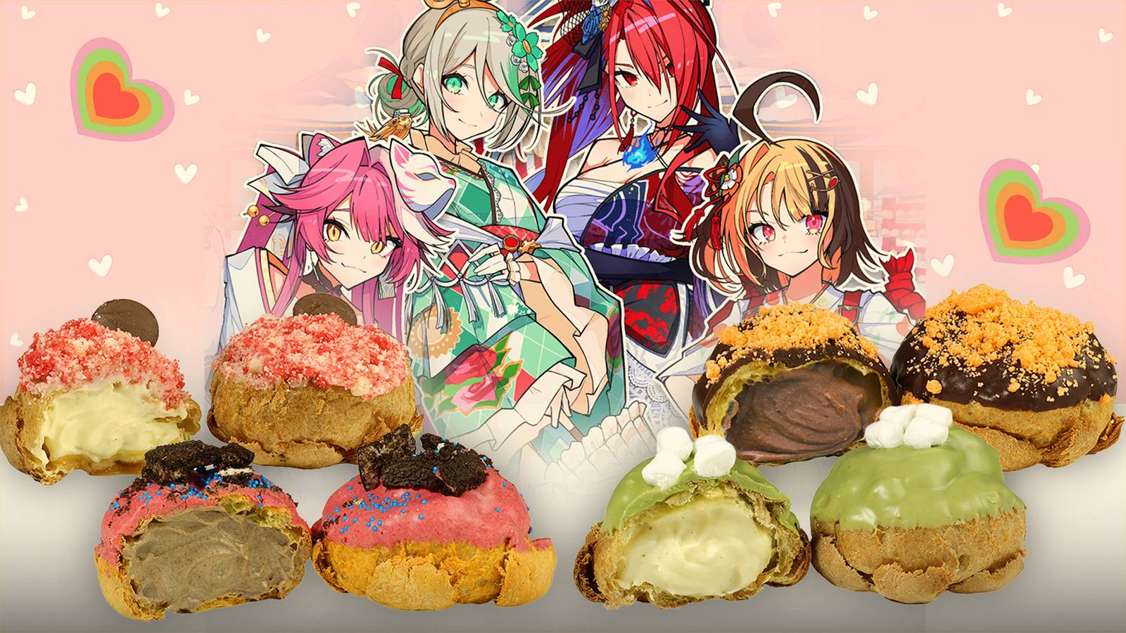 Official Hololive Cream Puffs Collaboration Heads to the U.S. in Limited-Edition Dessert Rollout