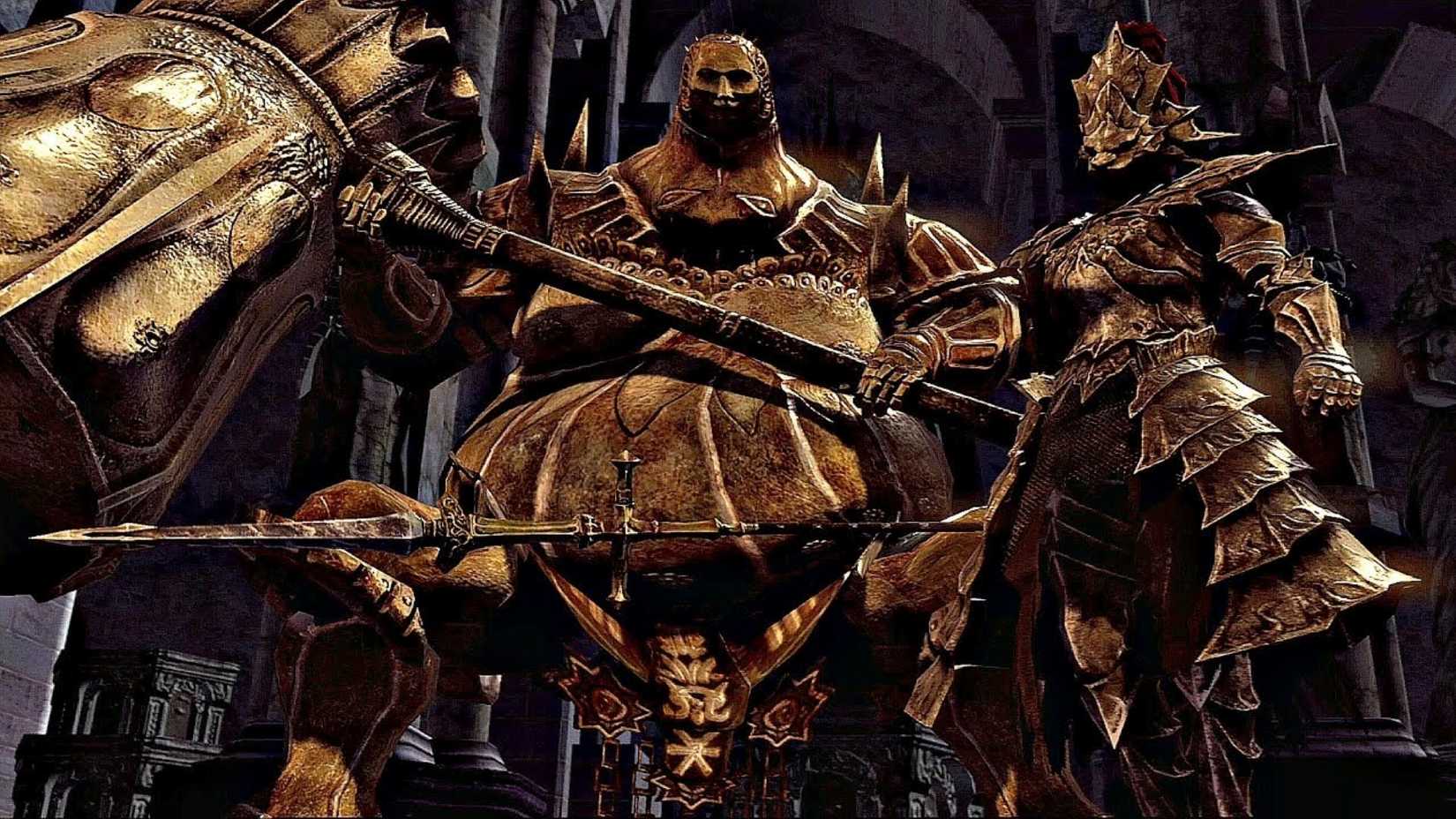 Ornstein et Smough dans Dark Souls remasterisé