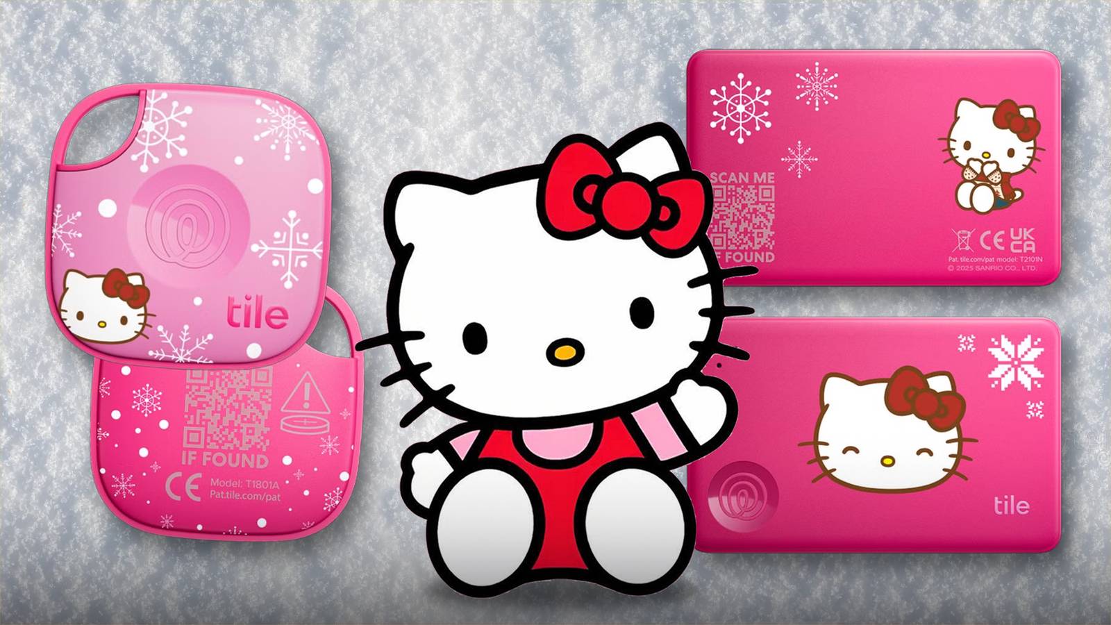 New Limited-Edition Hello Kitty Bluetooth Trackers Give U.S. Fans Kawaii Christmas Stocking Stuffers for Winter 2025