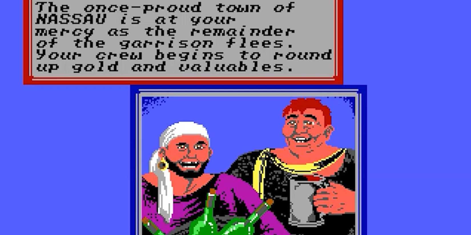 Sid Meier's Pirates cutscene