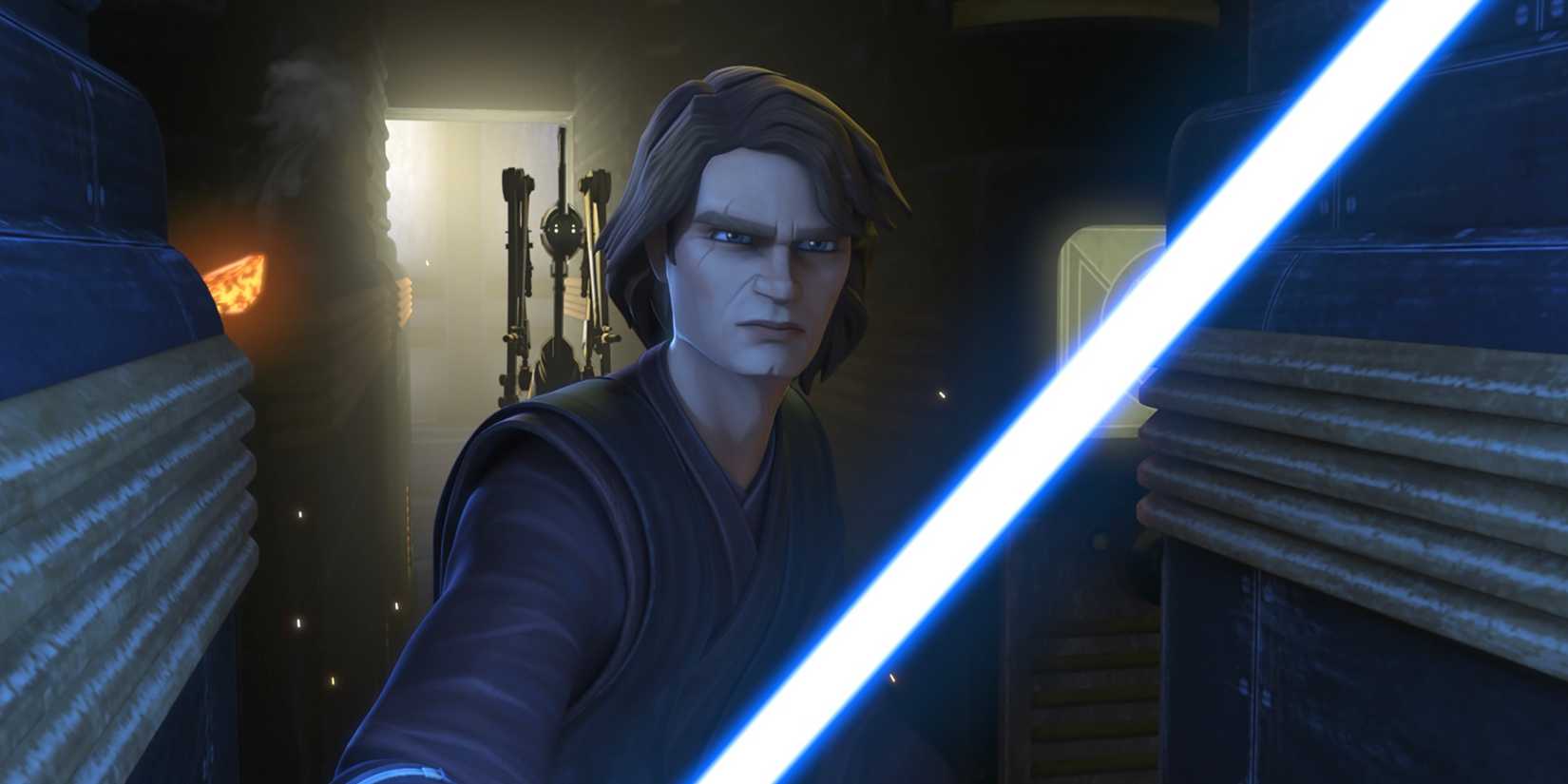 Anakin Skywalker in Star Wars Clone Wars