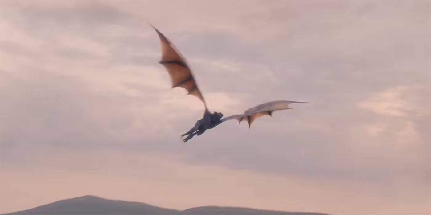 Tessarion flying in House of the Dragon