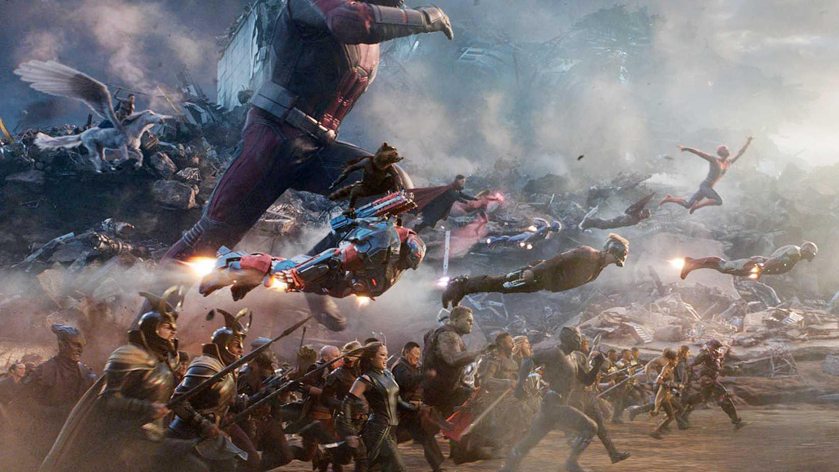 The cast of Avengers Endgame storms into battle