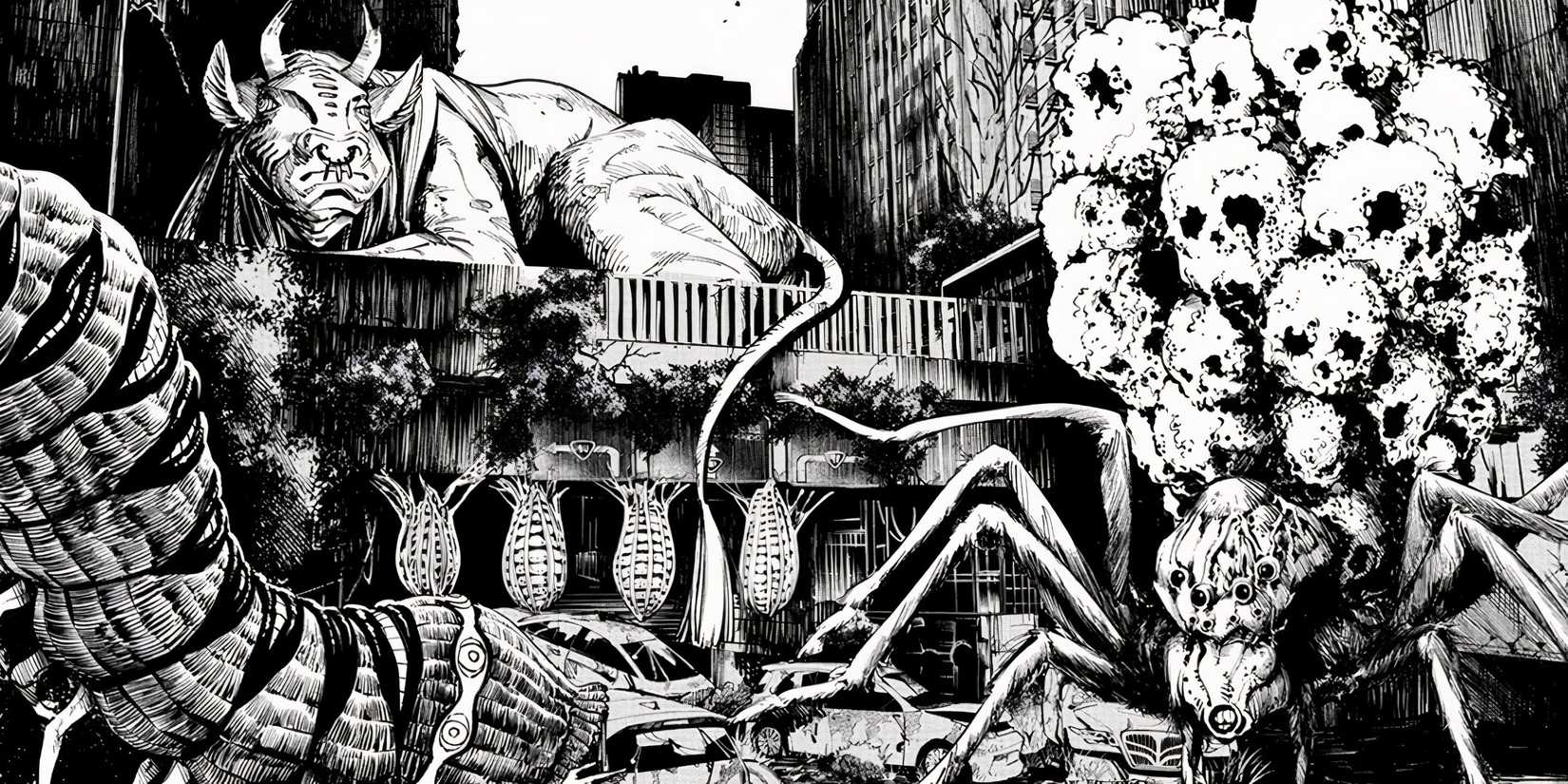 Makyo Inhuman xuất hiện trong Jujutsu Kaisen Modulo Chương 12