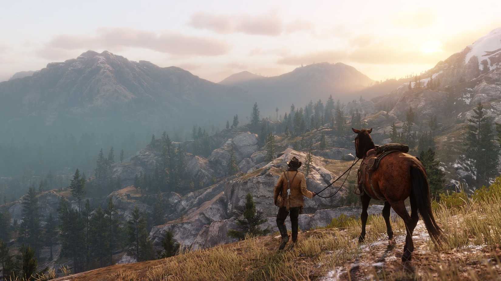 The open world in Red Dead Redemption 2