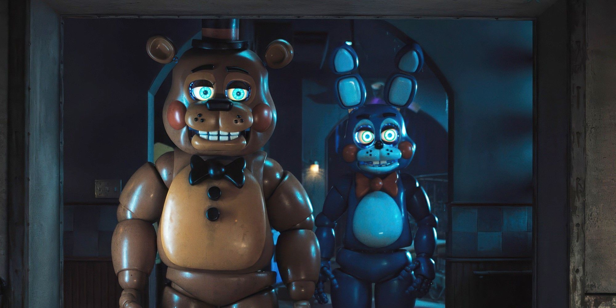 Toy Freddy and Toy Bonnie from Five Nights at Freddy's 2