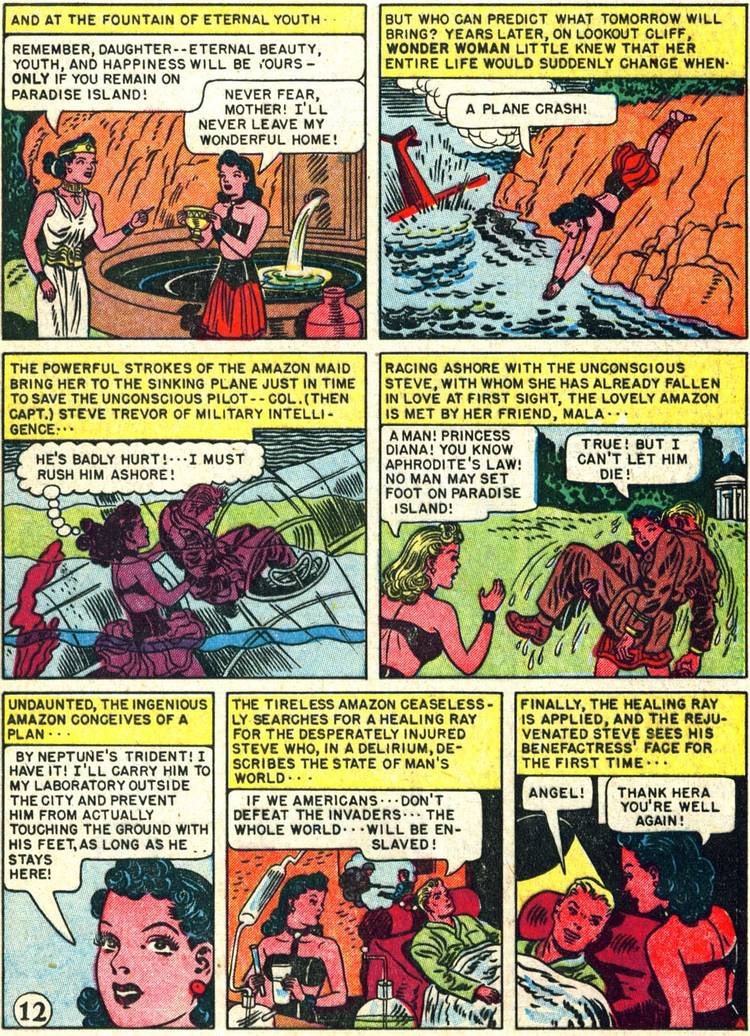 Steve Trevor crashes