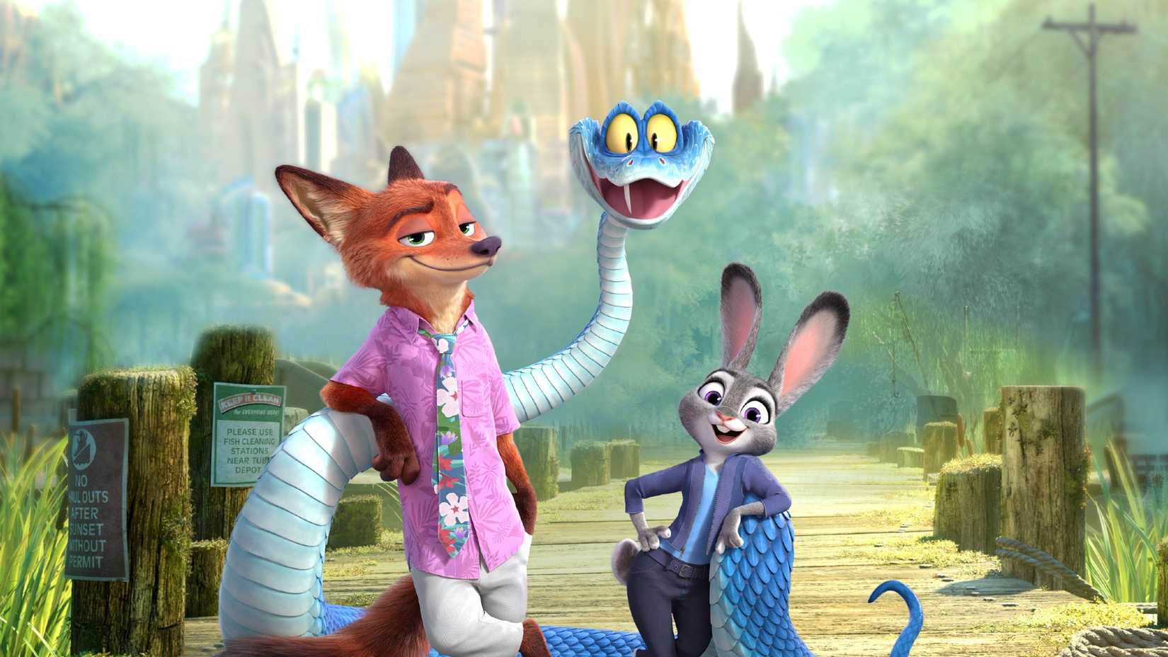 The main cast of Zootopia 2