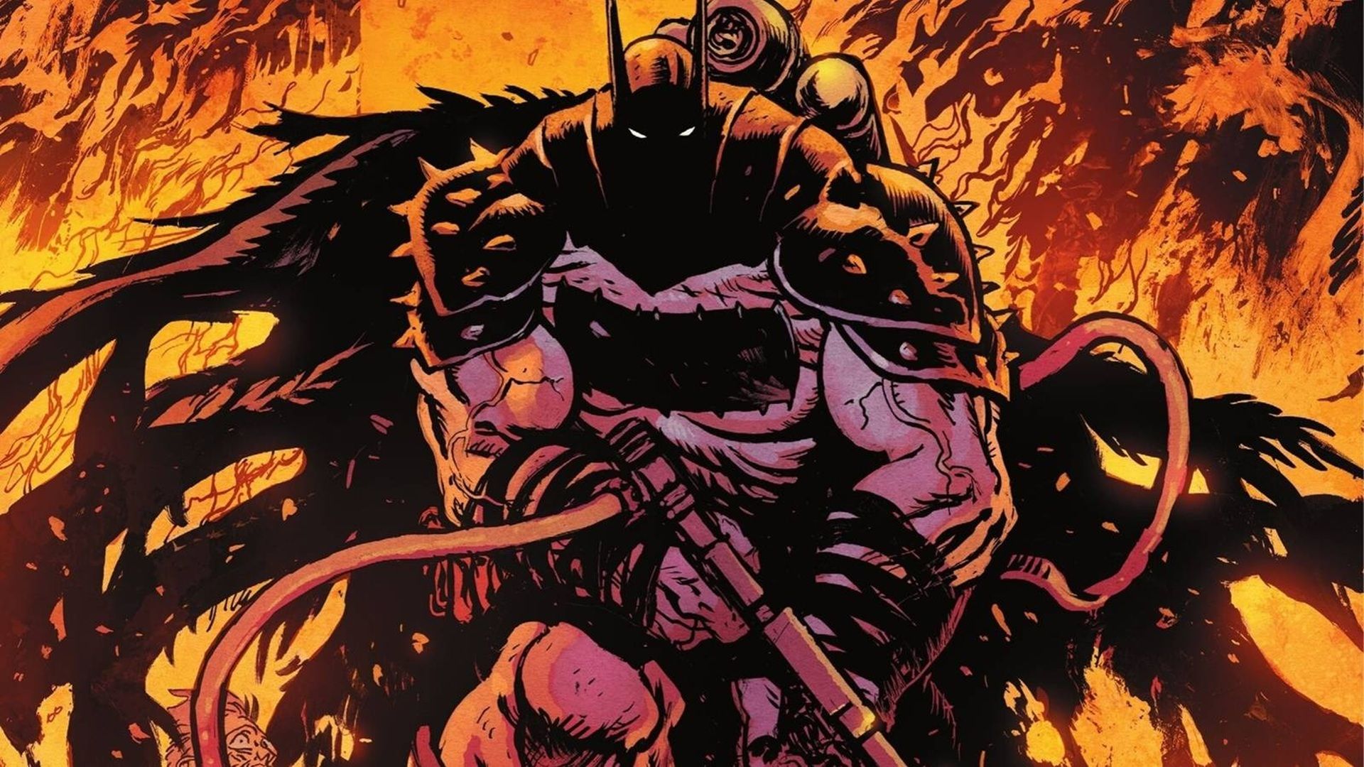 Batman fights the klan