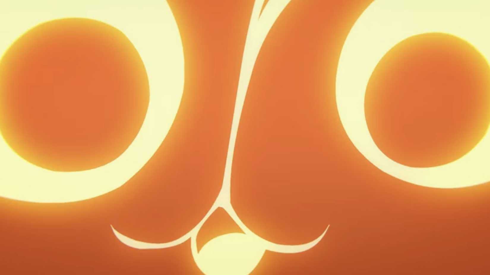 Pochita's face appears in an explosion in the Chainsaw Man: Reze Arc movie