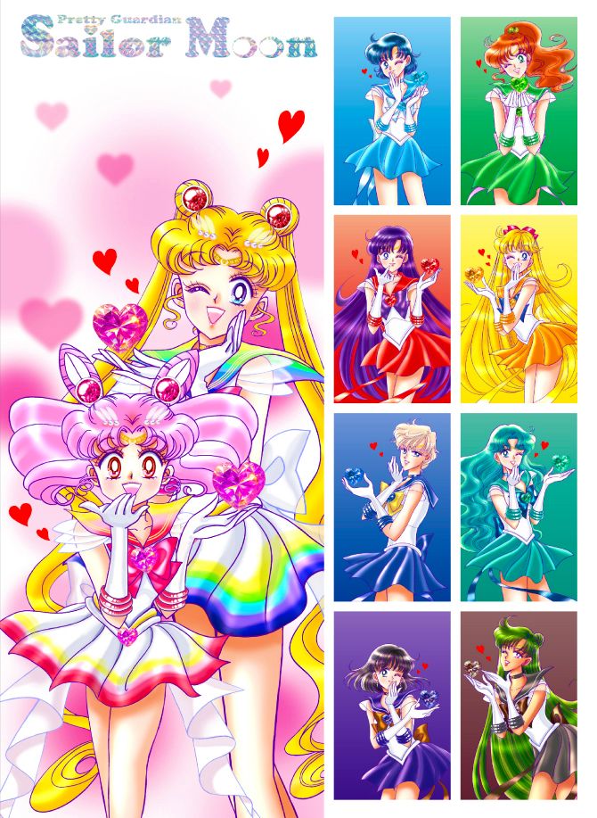 Sailor Moon Creator Gifts 9 New Pieces of Original Artwork for a