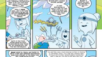 Finn's robo-arm is upgraded