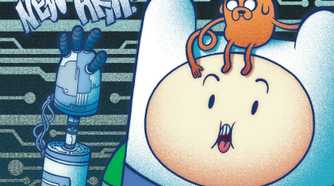 The cover of Adventure Time #9