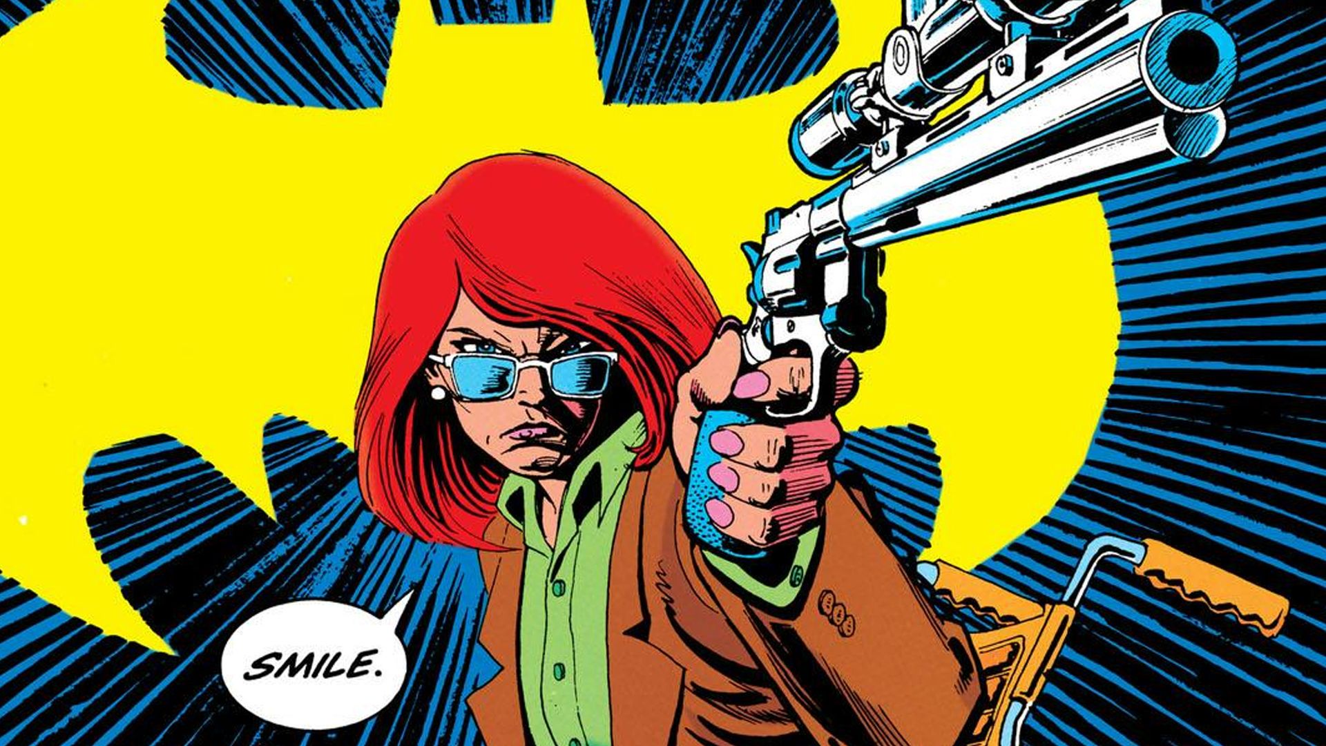 Barbara Gordon as Oracle on Suicide Squad cover