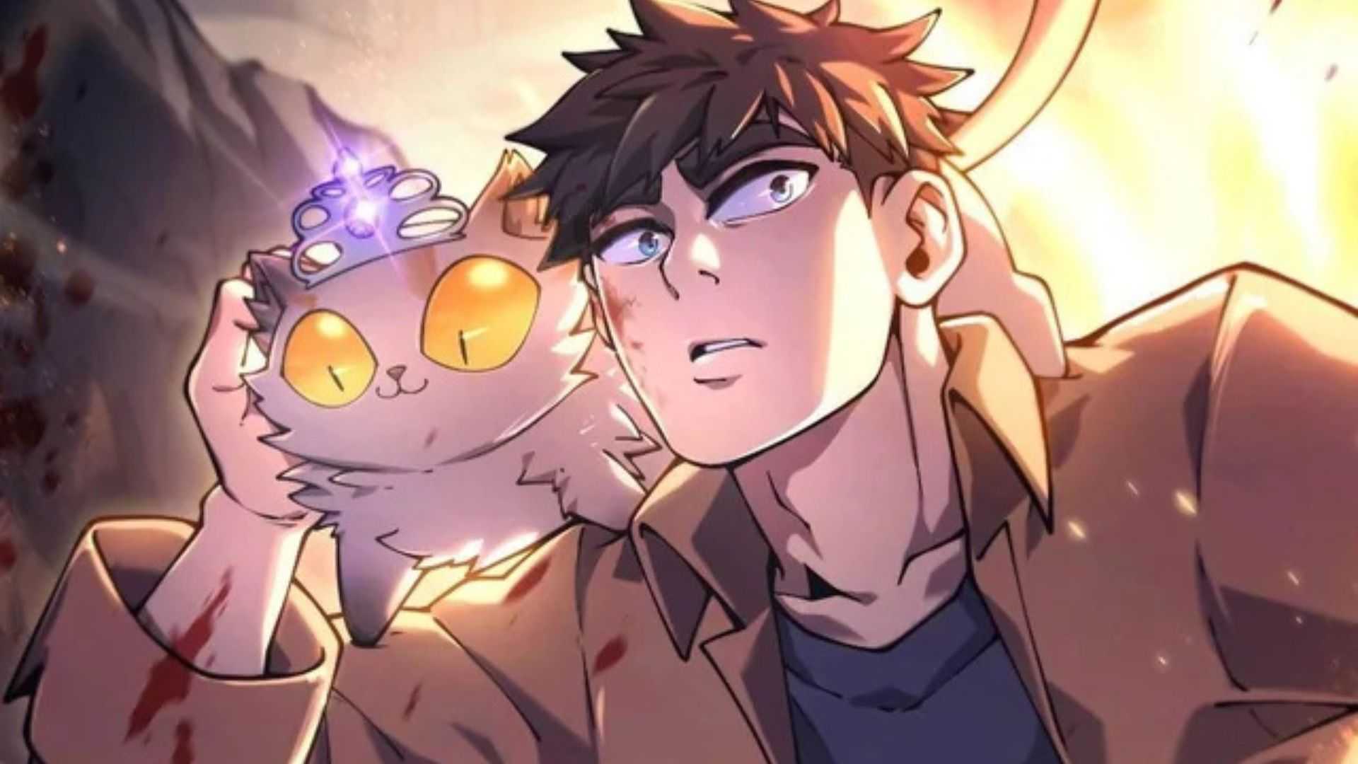 Carl with Mr. Donut in Dungeon Crawler Carl