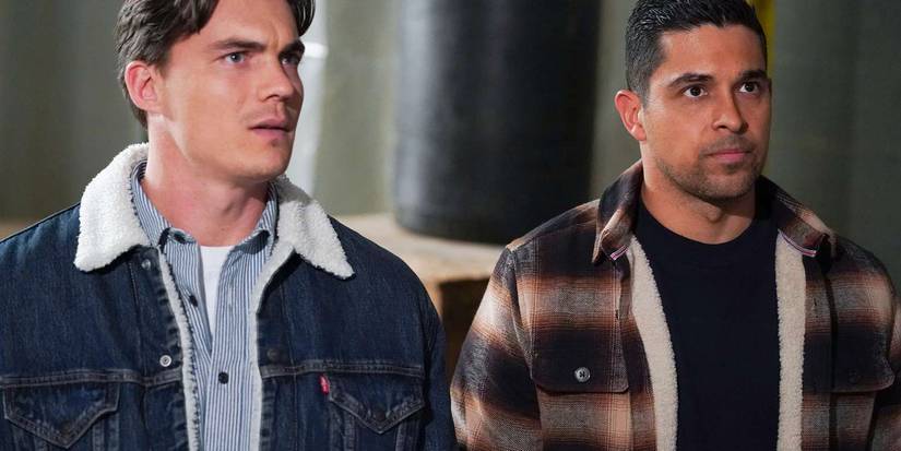 Dale Sawyer and Nick Torres in NCIS