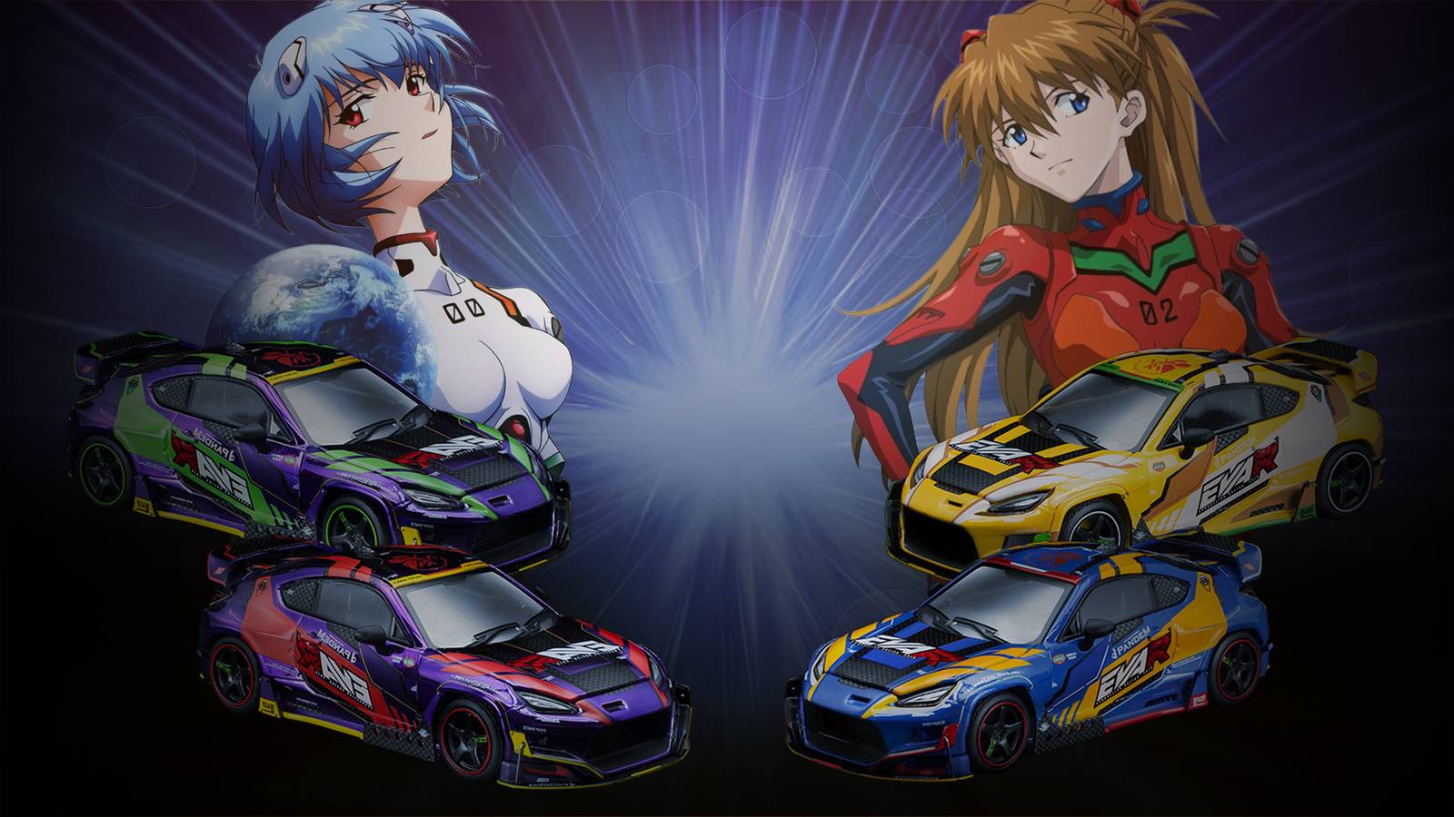 Evangelion & Toyota Race Into Anime Fans' Hearts With New International Model Car Seriesv