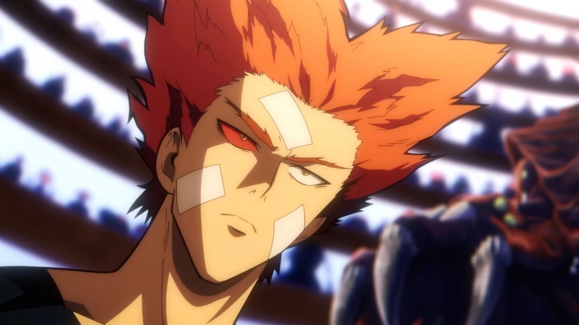Garou in the Monsters Association hideout in One-Punch Man season 3