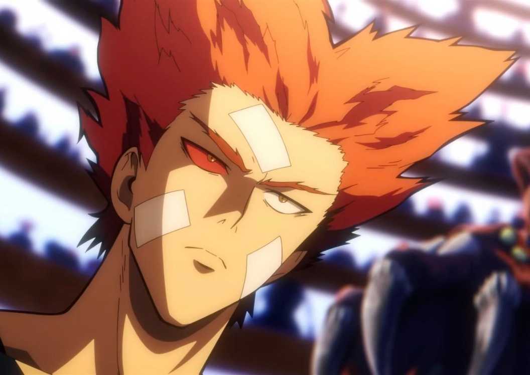 Garou in the Monsters Association hideout in One-Punch Man season 3