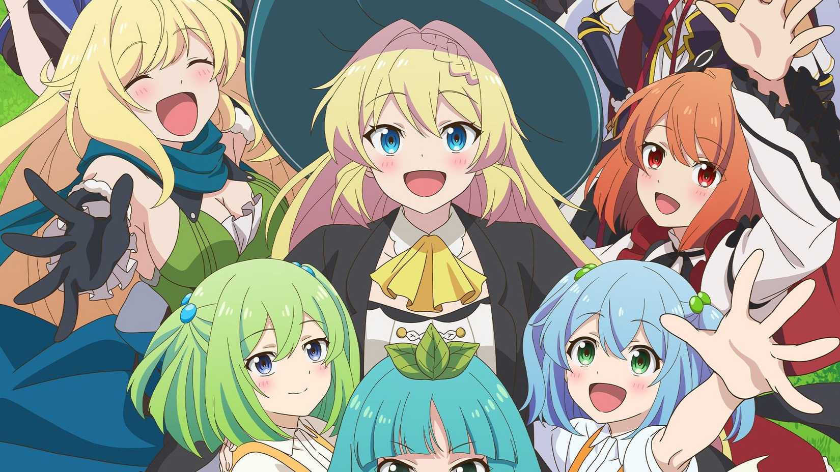 I've Been Killing Slimes For 300 Years And Finally Maxed Out My Level cast all smiling at the camera together