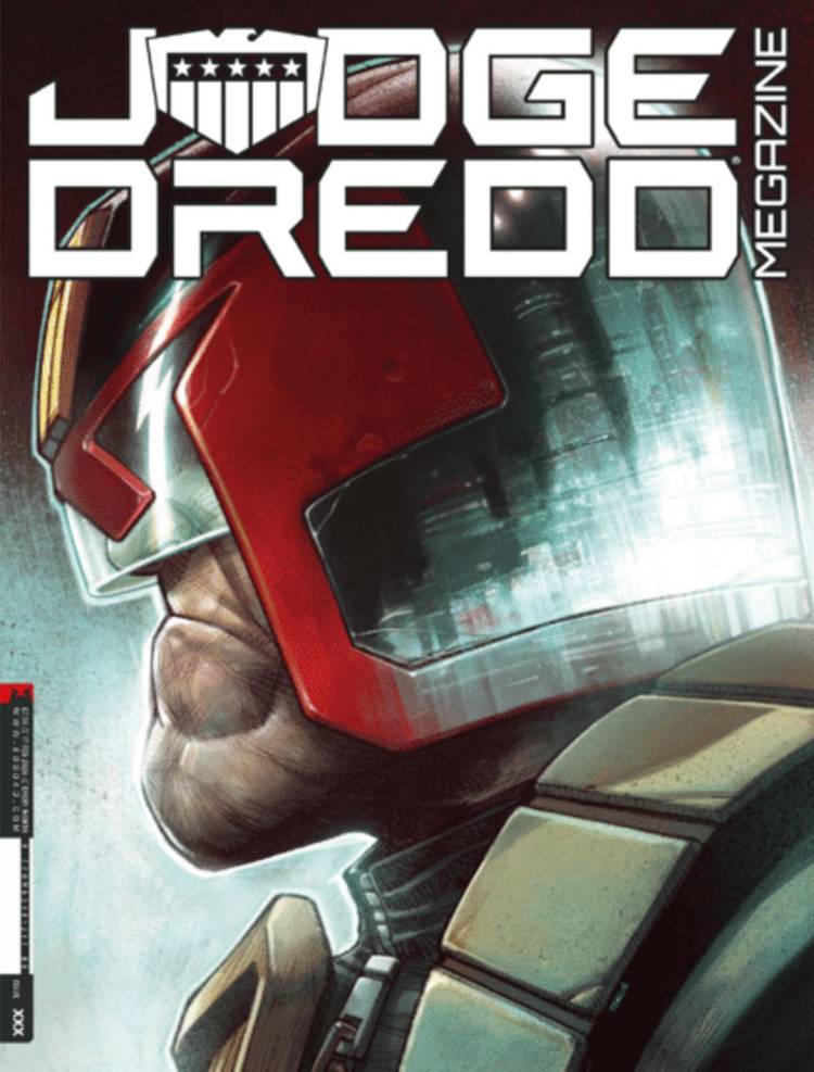 Judge dredd Magazine 491 cover full