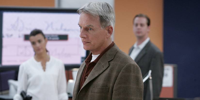Leroy Jethro Gibbs in the office in NCIS Season 5