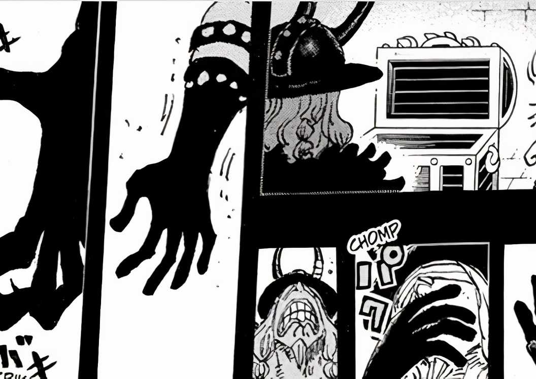 Loki eats Elbaph's Devil Fruit in front of Ragnir in One Piece Chapter 1170