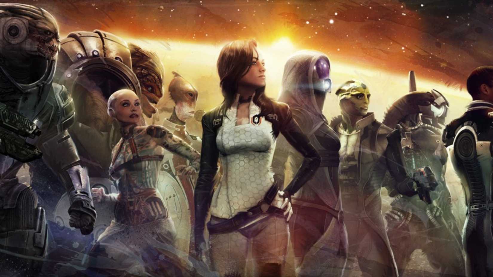 Mass Effect 2 Key Art