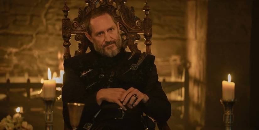 Baelor Targaryen sitting in A Knight of the Seven Kingdoms