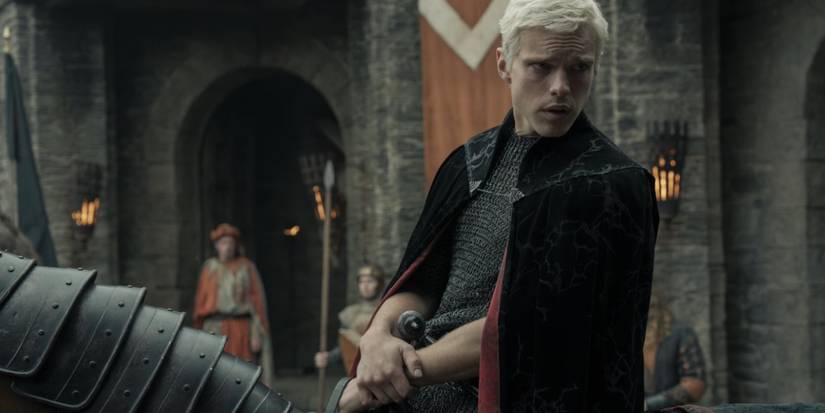 Aerion Targaryen on horseback in A Knight of the Seven Kingdoms