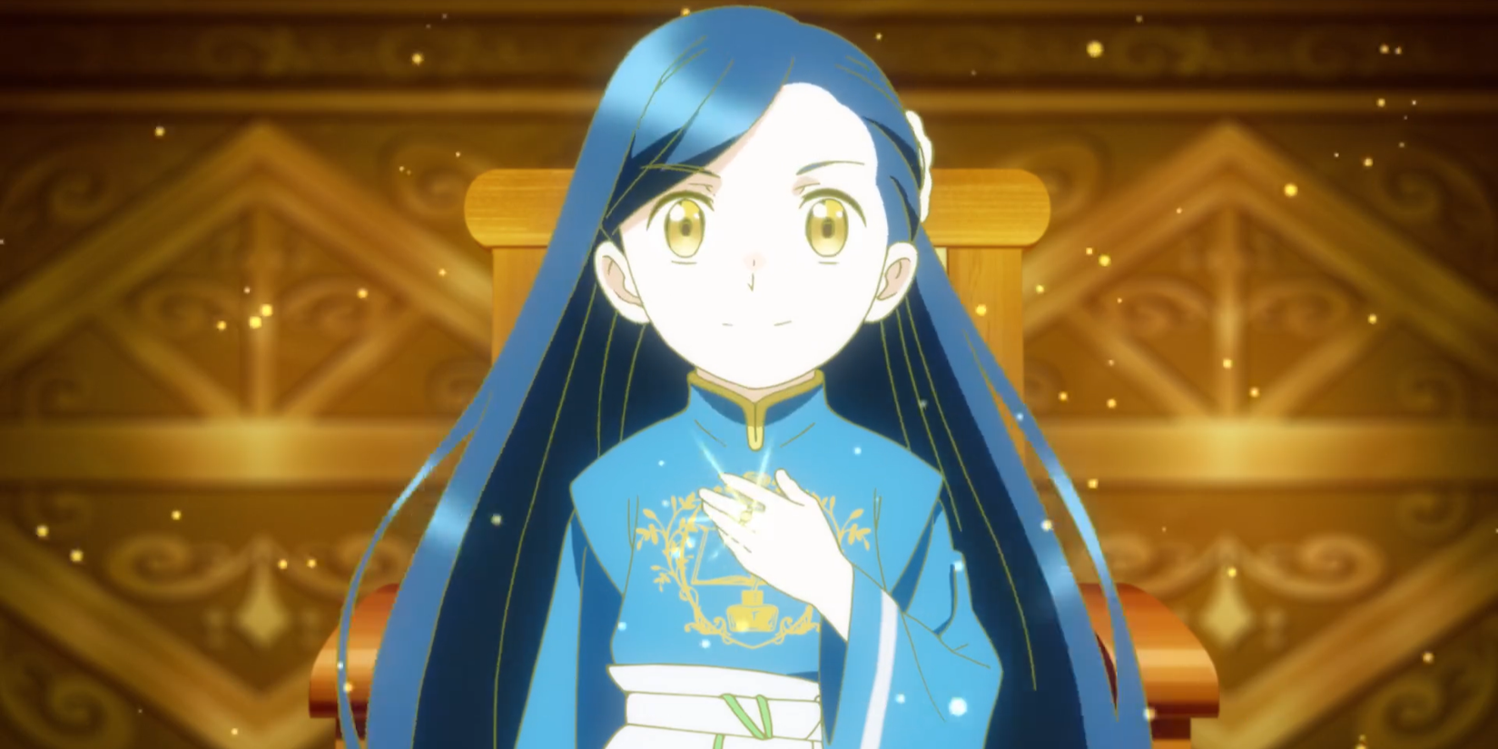 Myne glows in Season 3 of Ascendance of a Bookworm