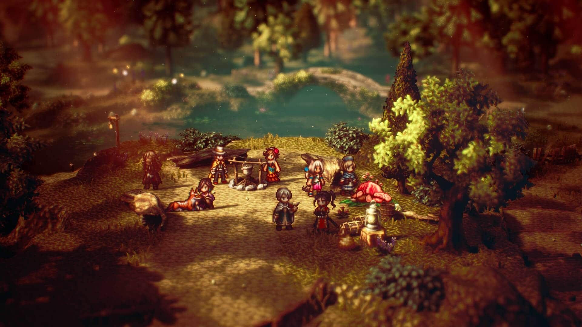 Octopath traveler 2 cast