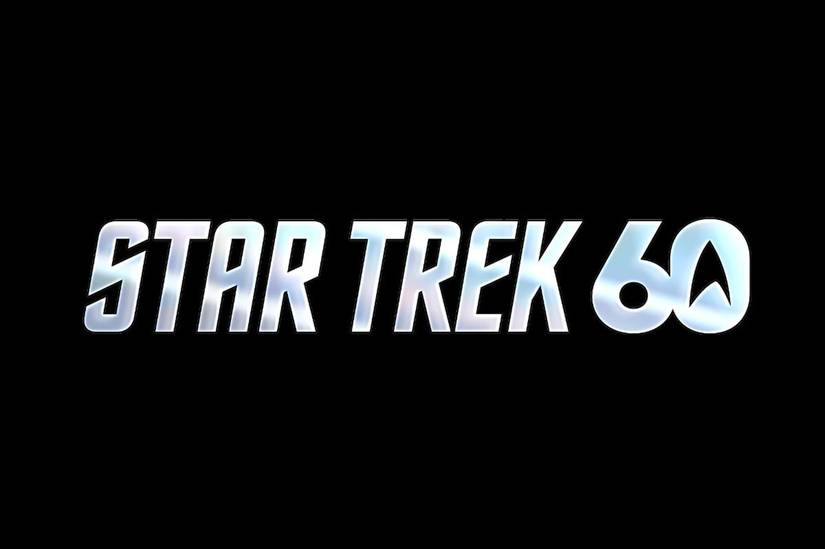 The special logo for Star Trek's 60th anniversary
