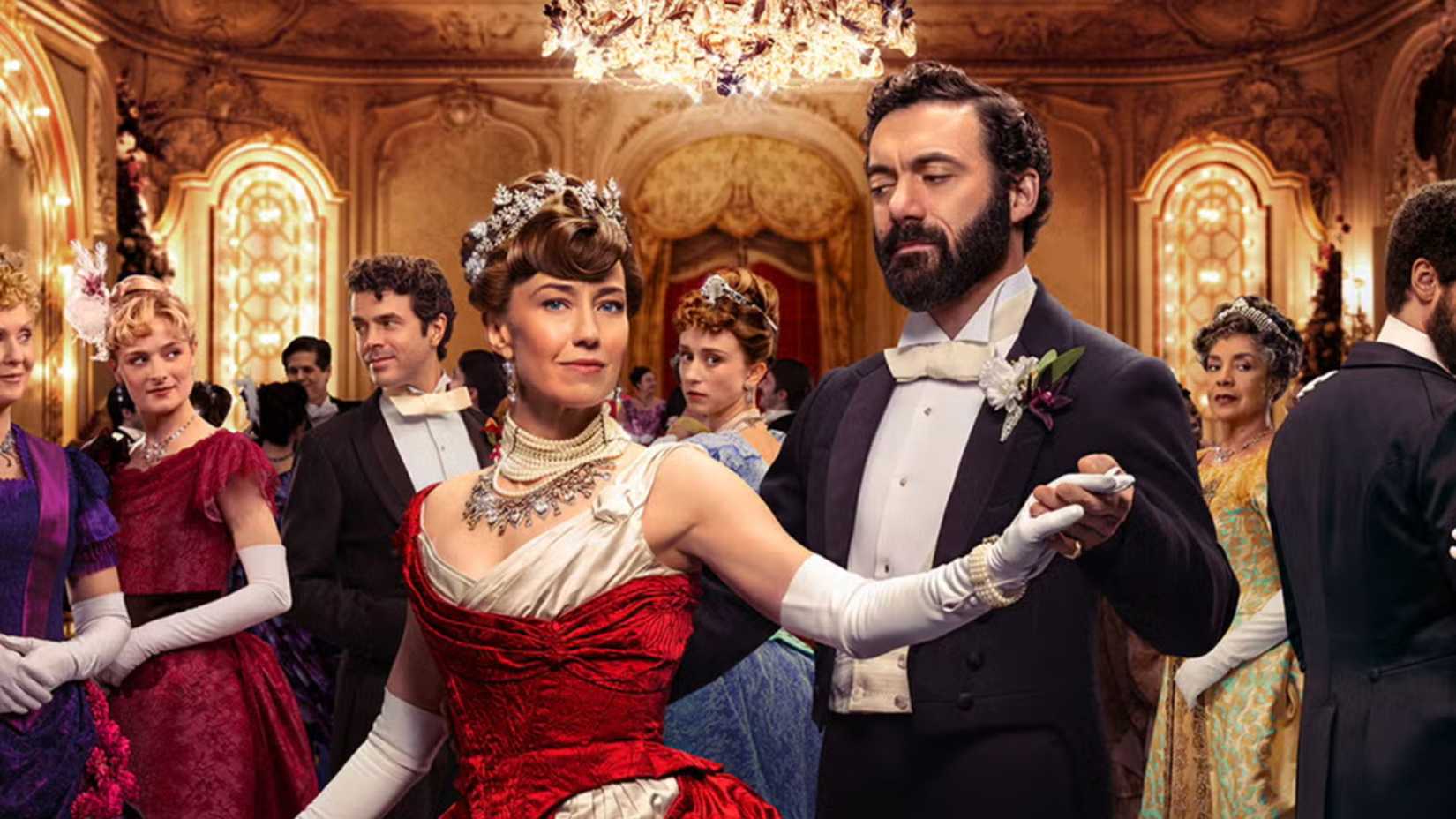 The Gilded Age Season 3 cast promo header