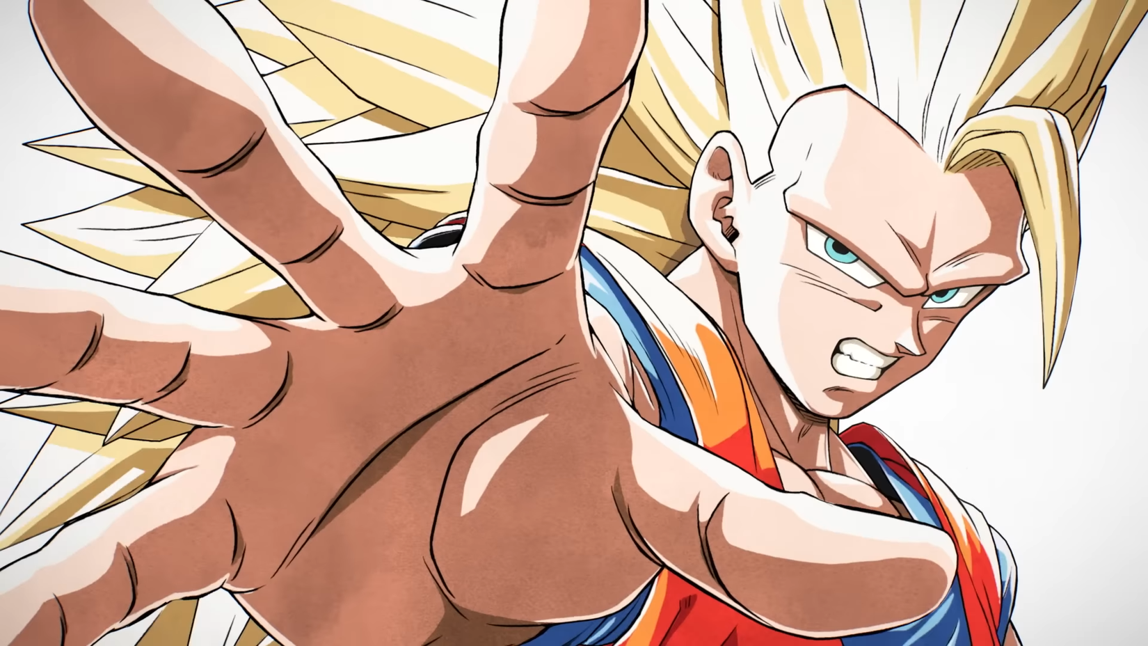 Goku's battles throughout the years, as seen in the Dragon Ball 40th anniversary animated tribute scored by Academy Award-winner Hans Zimmer.