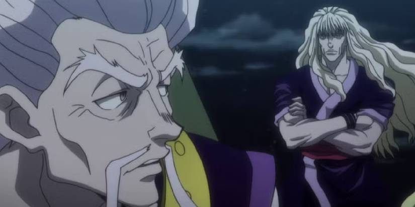 Zeno and Silva Zoldyck in Hunter X Hunter