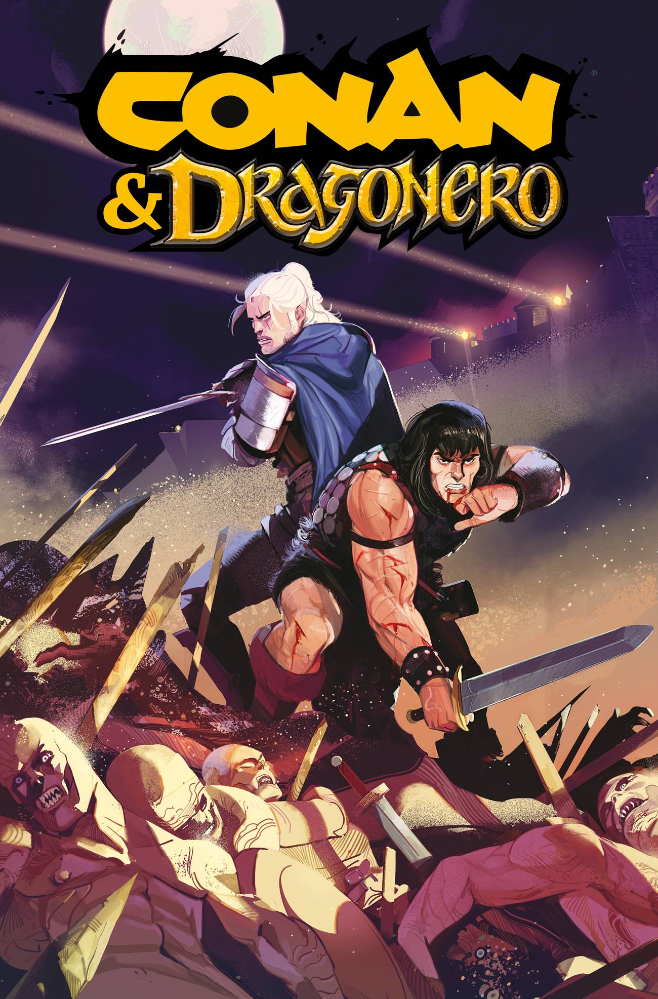 Conan & Dragonero #1 Cover art
