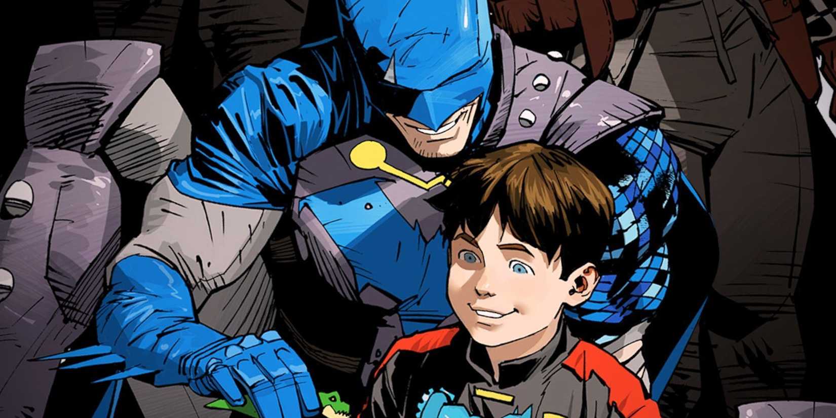 Batman and Robin in DC K.O. Knightfight